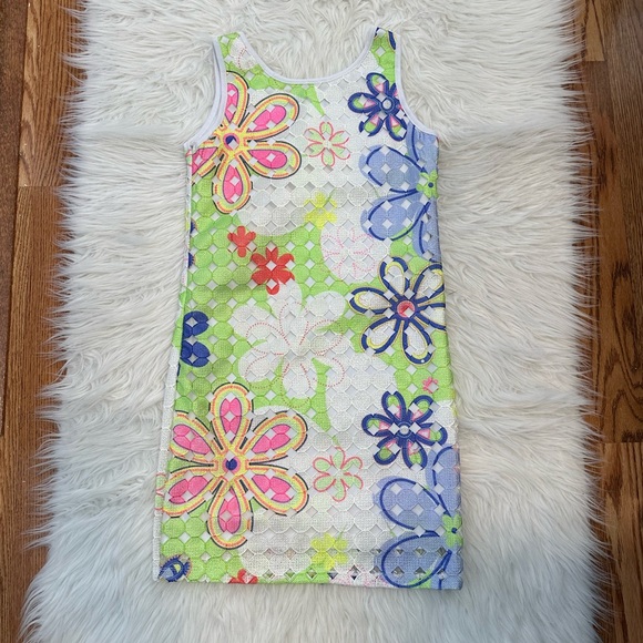 Elisa B summer floral dress girls size 14 - Picture 3 of 7